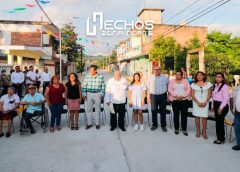 Fernando Remes entrega obra de atención prioritaria en La Ceiba