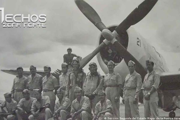 16 de julio de 1944: El escuadrón 201 bajo las órdenes del coronel Antonio Cárdenas Rodríguez entra a la segunda guerra mundial